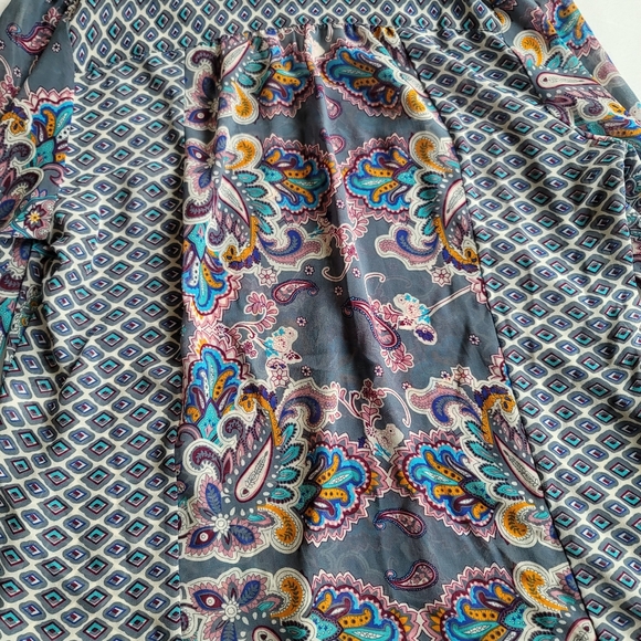 Sheer Tunic Blouse - size S - Picture 7 of 11